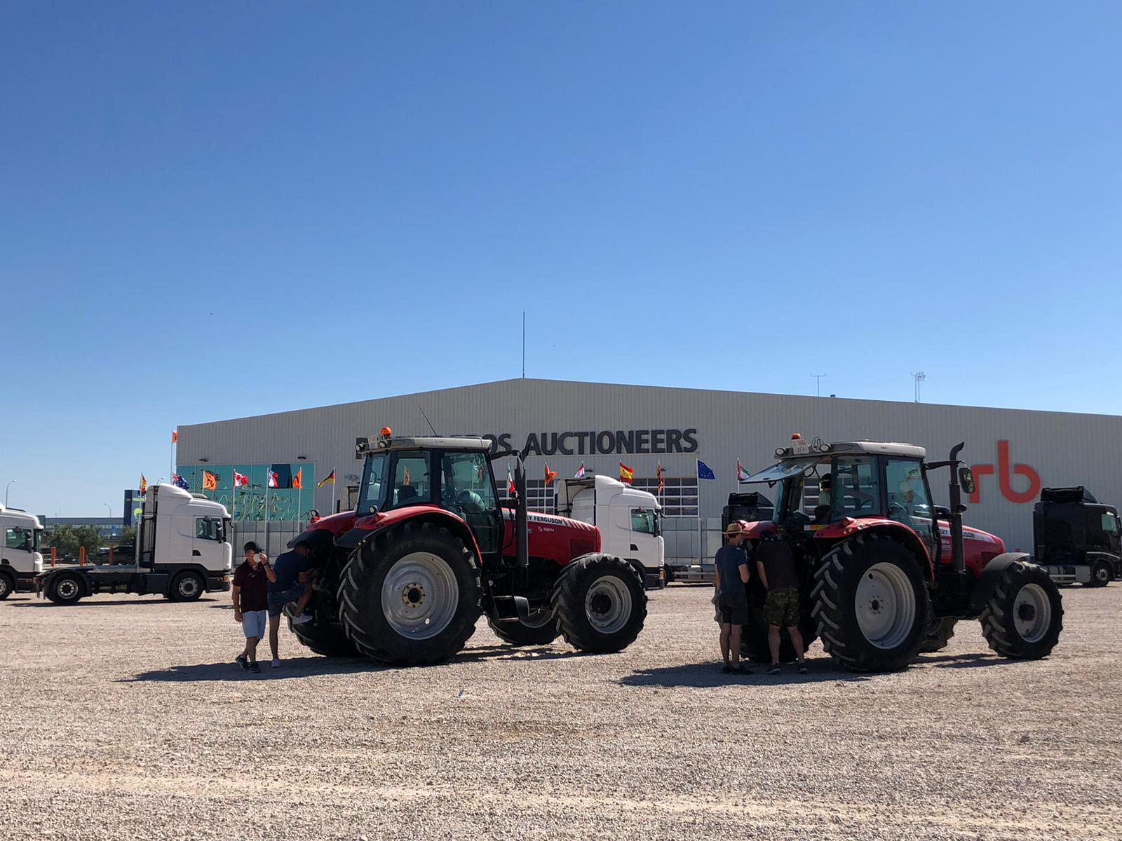 Gran resultado en la venta tractores agrícolas durante la Subasta Programada de Ritchie Bros. en España 