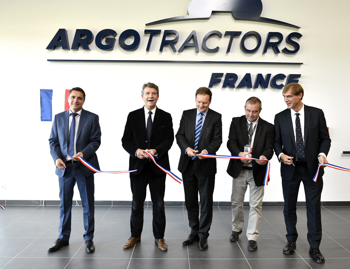 Inaugurado en Vaulx-Milieu, el nuevo edificio de la sucursal francesa de Argo Tractors