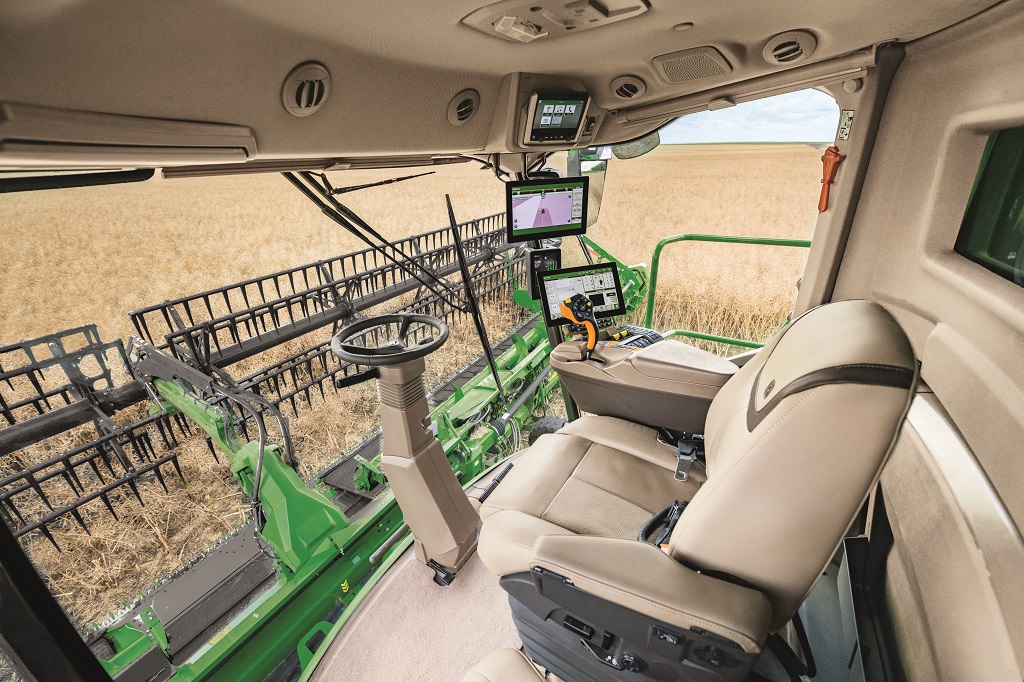 John Deere presenta las nuevas cosechadoras S7 