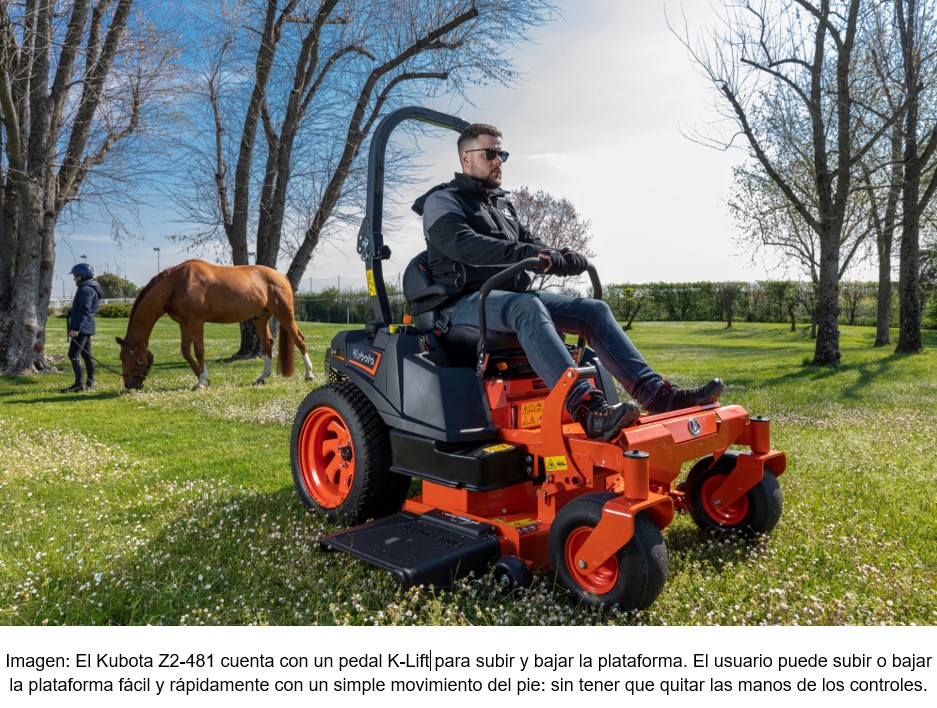 Kubota presenta la nueva Serie Z2, la Segadora para los jardineros más exigentes