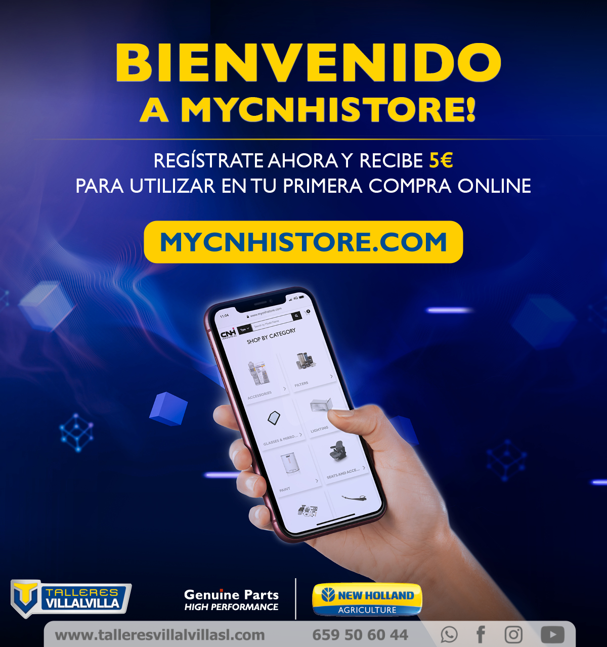 MYCNHISTORE.COM – PROMOCIÓN DE BIENVENIDA