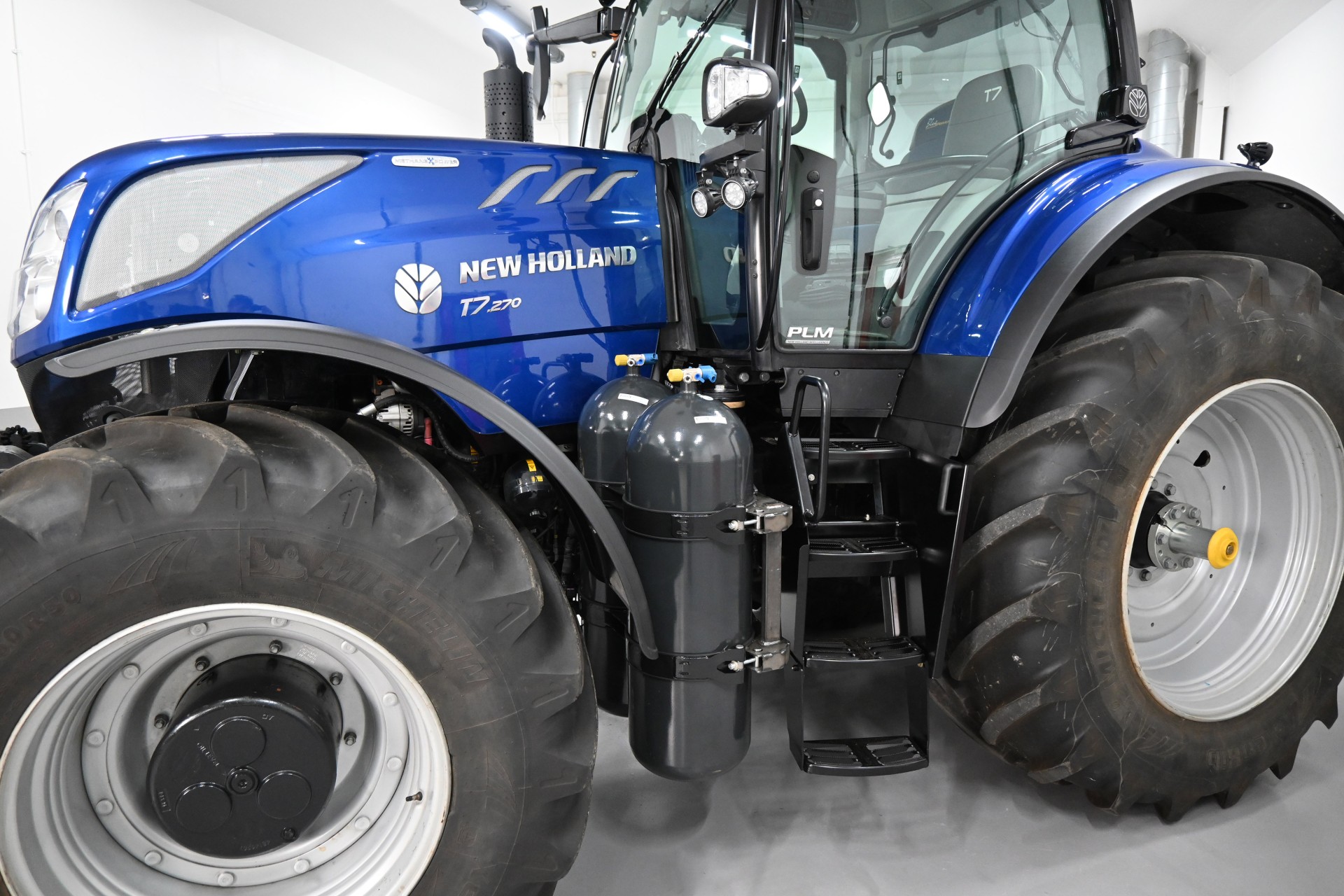 New Holland presenta por primera vez la siguiente generación de tractores de combustibles alternativos con el T7.270 Methane Power GNC.