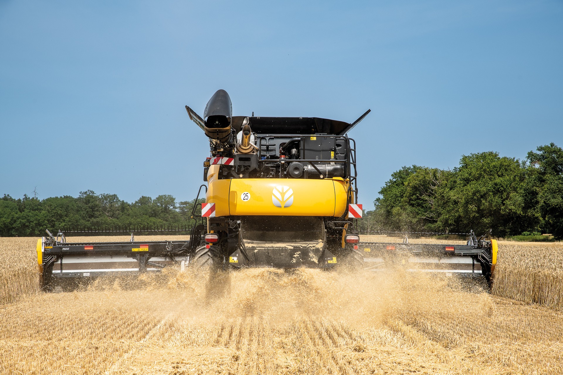Novedades en las cosechadoras New Holland CX y CR en Agritechnica