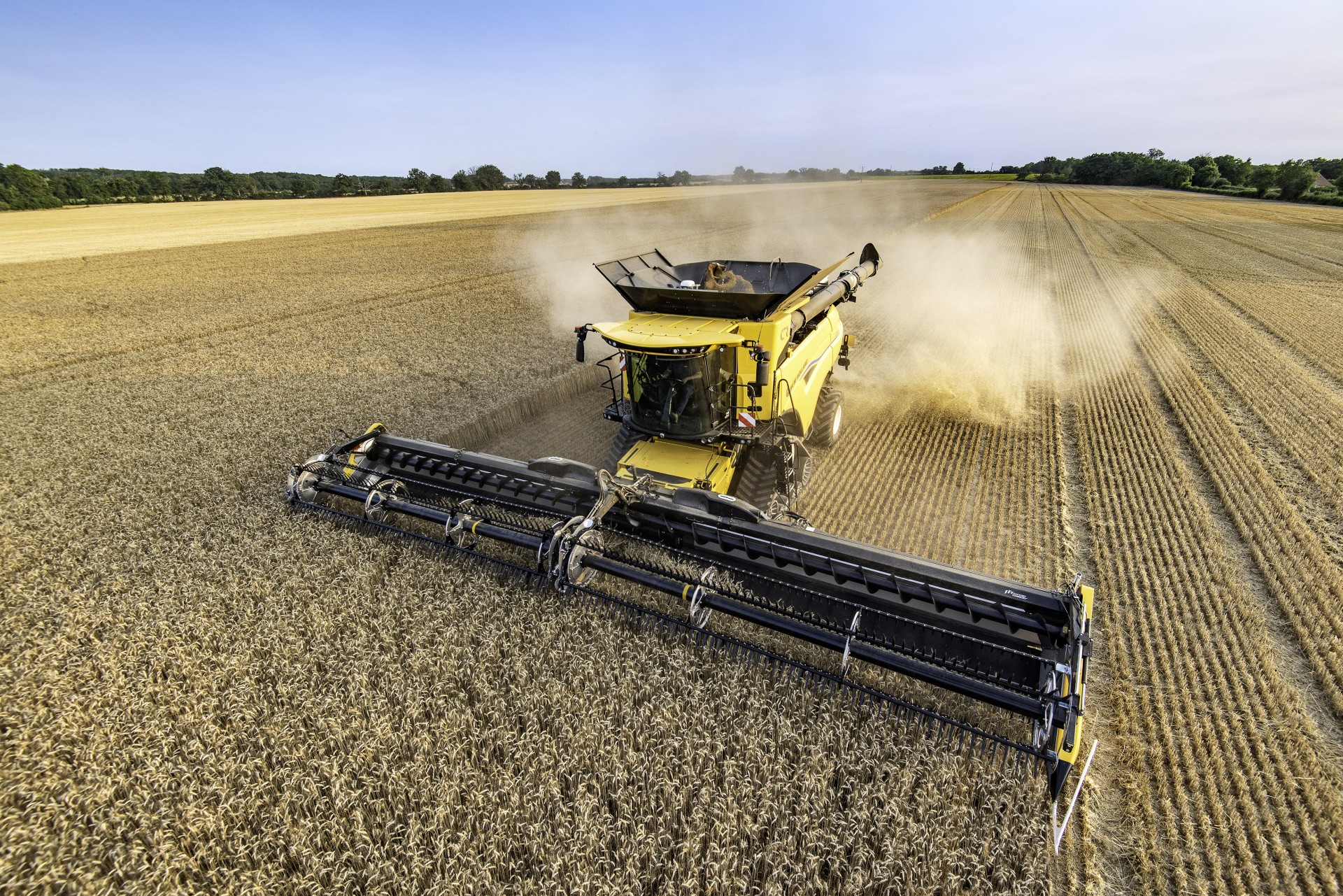 Novedades en las cosechadoras New Holland CX y CR en Agritechnica