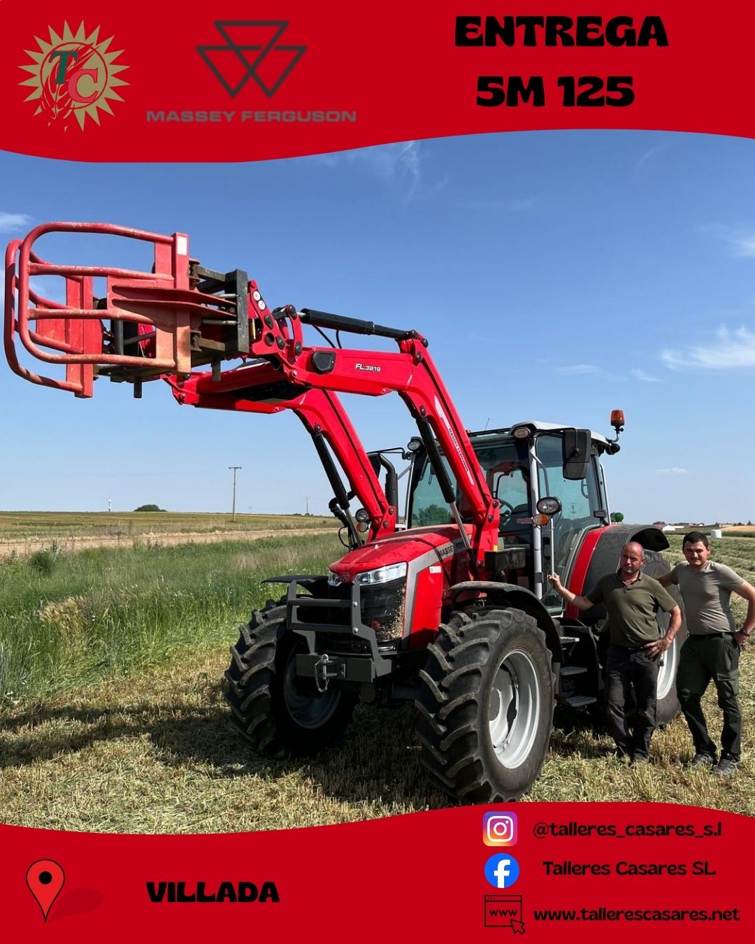 NUEVA ENTREGA MASSEY FERGUSON 5M125 