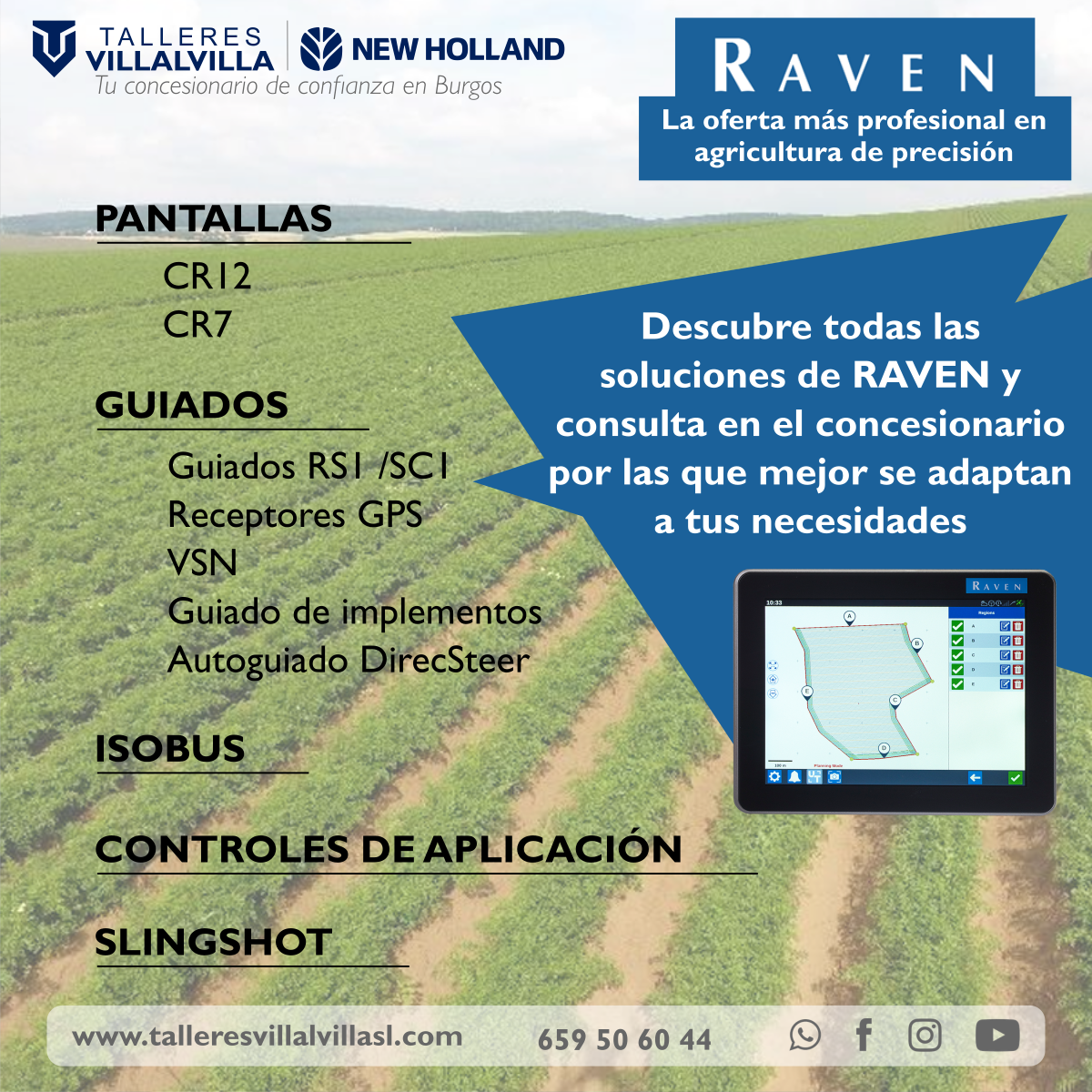 RAVEN: LA OFERTA MÁS PROFESIONAL EN AGRICULTURA DE PRECISIÓN