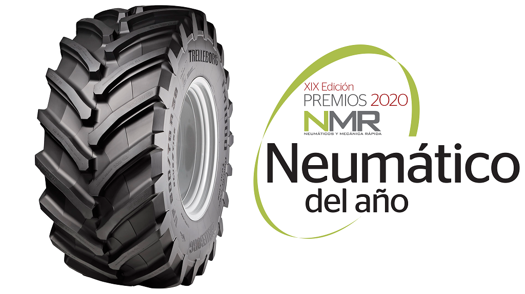 Trelleborg’s TM1000 ProgressiveTraction® Nominado al Mejor Neumático Agrícola del 2020 por NMR Magazine