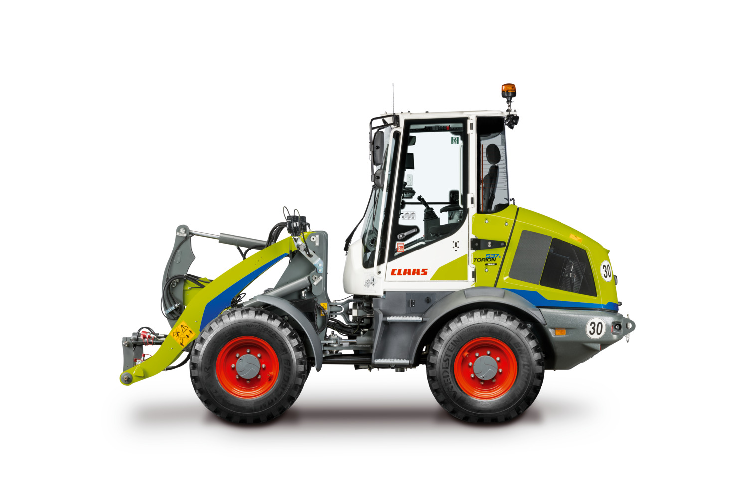 Ya está disponible en el mercado la cargadora telescópica de ruedas CLAAS con propulsión eléctrica y una autonomía de hasta 16 horas 